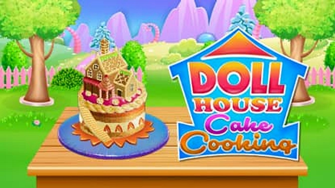 Doll House Cake Cooking