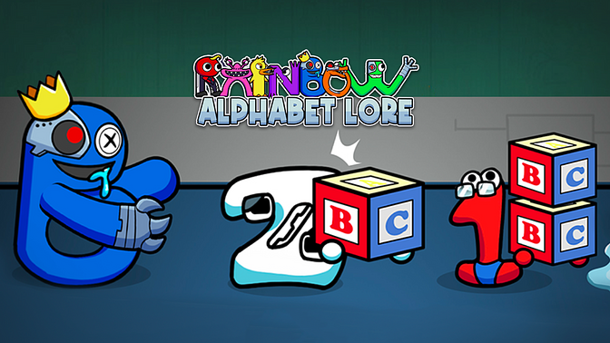 Rainbow But It's Alphabet Lore