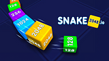 Snake 2048.io