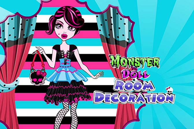 Monster Doll Room Decoration