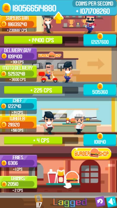 Burger Clicker - Online Game - Play for Free | Starbie