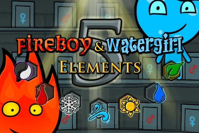 Fireboy And Watergirl Maze - Fireboy And Watergirl Games