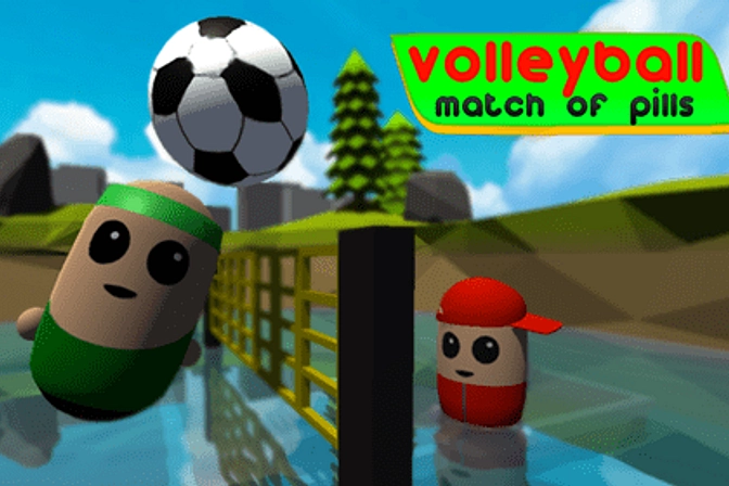 Volleyball Match Of Pills