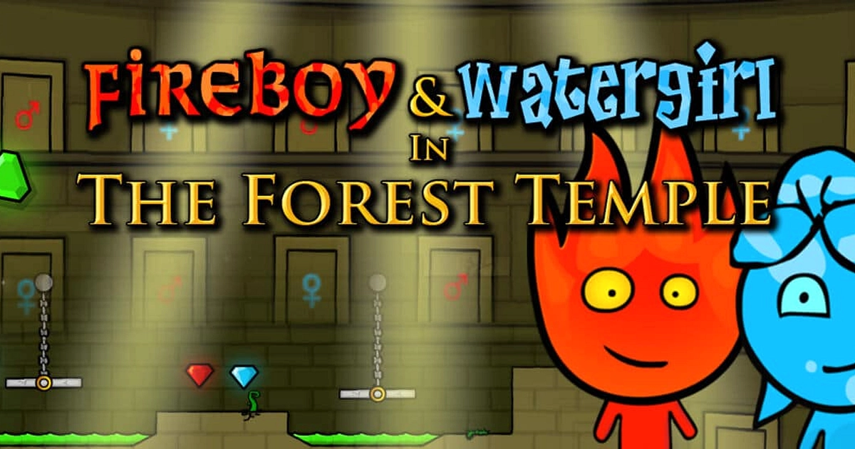Fireboy And Watergirl Maze - Fireboy And Watergirl Games