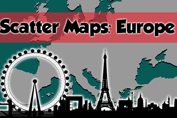 Scatter Maps: Europe