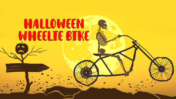 Halloween Wheelie Bike