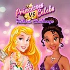 Princesses vs Celebs Fashion Challenge