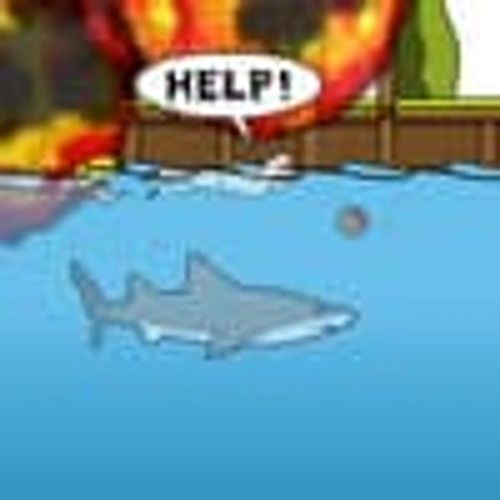 HUNGRY SHARK (flash game) 