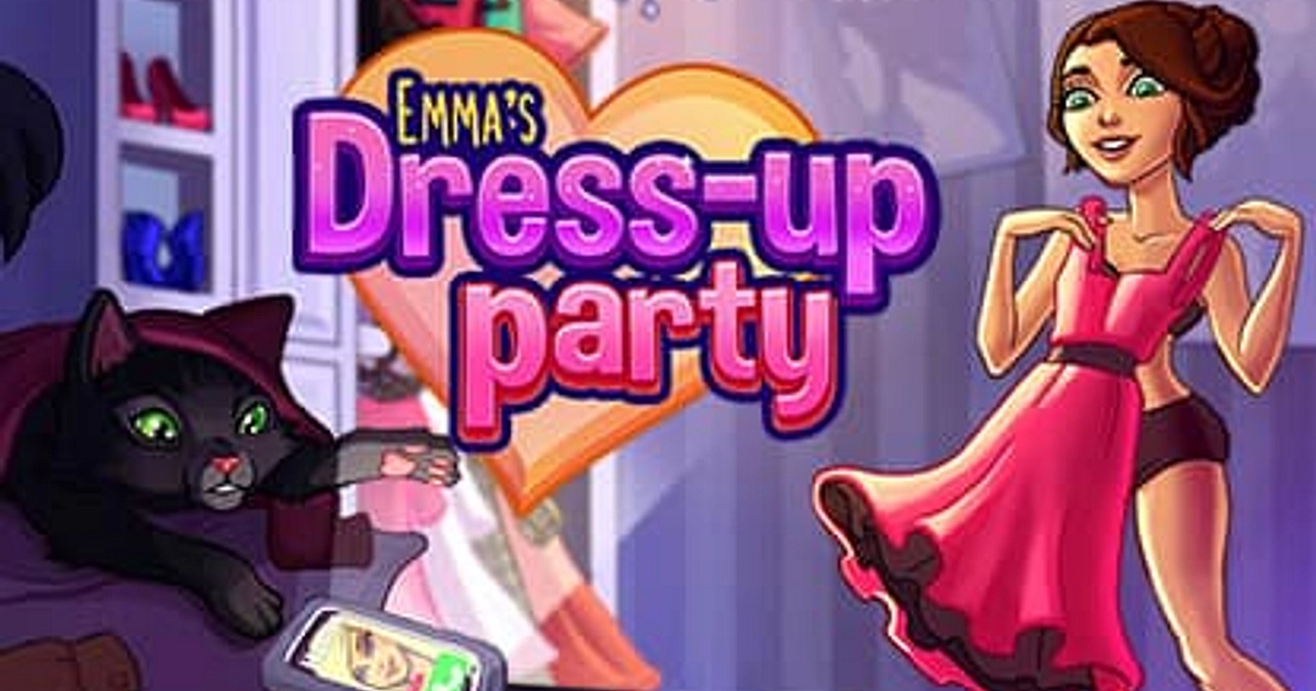 Emma's Dress Up Party Online Game Play for Free Starbie.co.uk