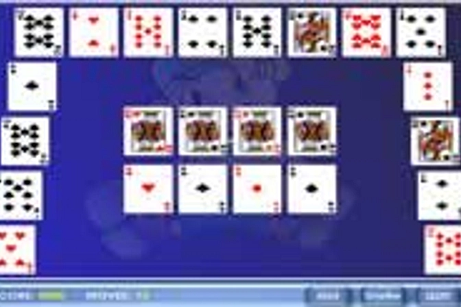 Play Crescent Solitaire for Free Online