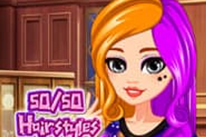 50/50 Hairstyles - Online Game - Play for Free 
