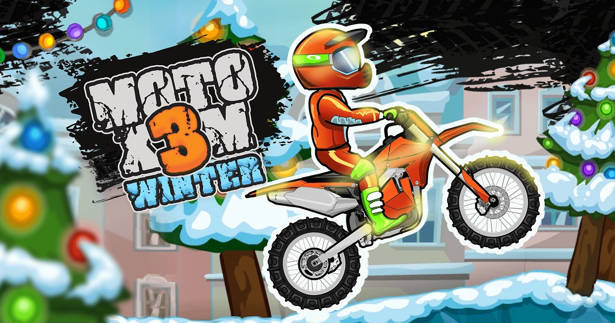 Moto X3M: Winter - Play Moto X3M: Winter Game on