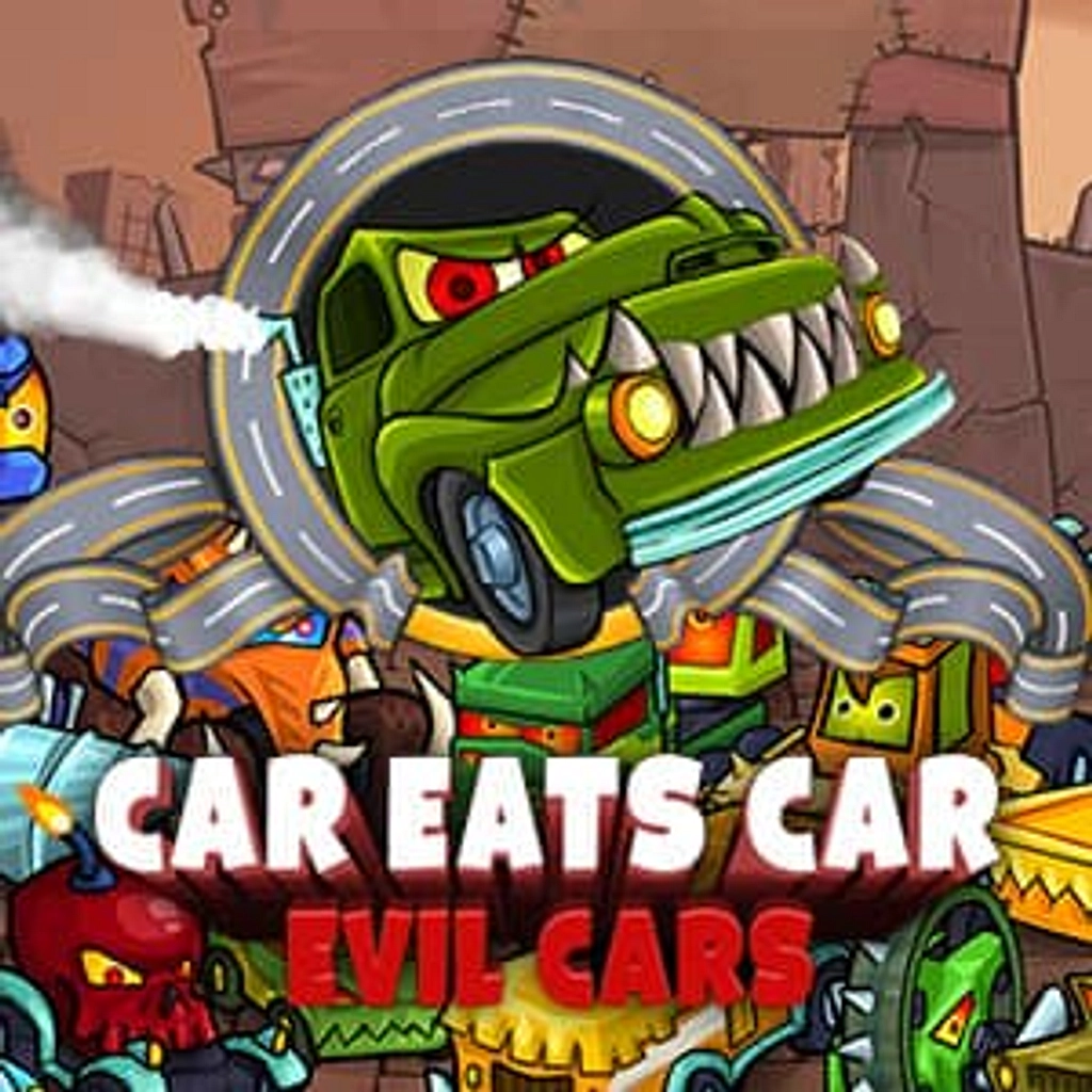 Car Eats Car: Evil Cars - Online Game - Play for Free | Starbie.co.uk