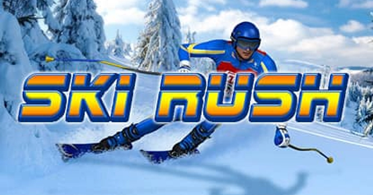 Ski Rush Online Game Play for Free Starbie.co.uk
